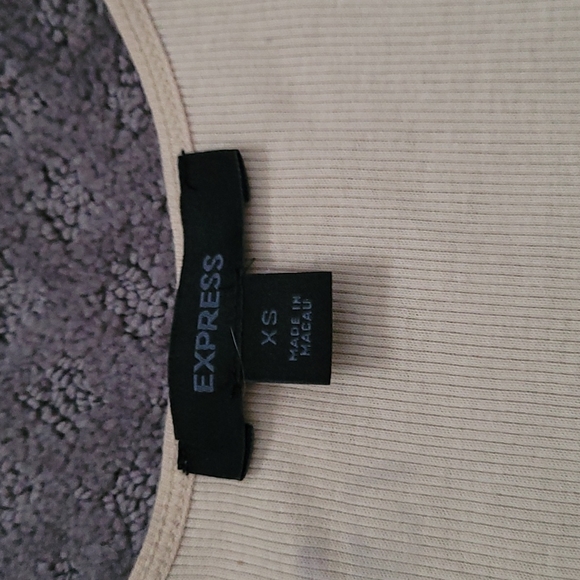 EXPRESS sequin tank top sz xs - Picture 3 of 4